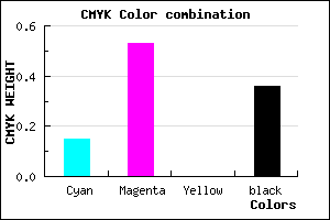 #8A4DA3 color CMYK mixer