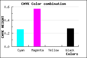#8A51BB color CMYK mixer