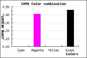 #8A528A color CMYK mixer