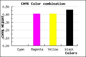 #8A5252 color CMYK mixer