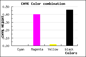 #8A5387 color CMYK mixer