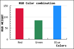 rgb background color #8A5496 mixer