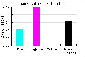 #8A58AE color CMYK mixer
