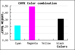 #8A59AF color CMYK mixer