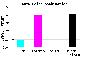 #8A5B97 color CMYK mixer