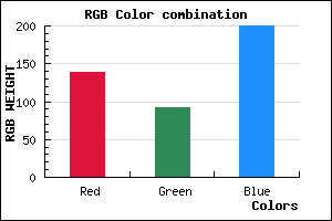 rgb background color #8A5CC8 mixer