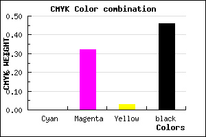#8A5E86 color CMYK mixer