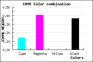 #8A5FA1 color CMYK mixer