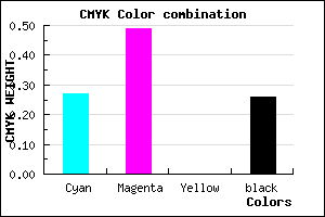 #8A61BD color CMYK mixer