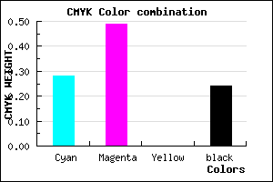 #8A63C1 color CMYK mixer