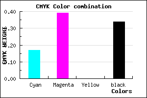 #8B66A8 color CMYK mixer