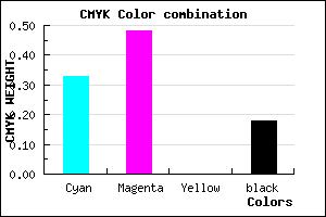 #8B6CD0 color CMYK mixer