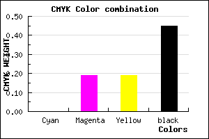#8B7070 color CMYK mixer