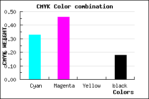 #8B71D1 color CMYK mixer
