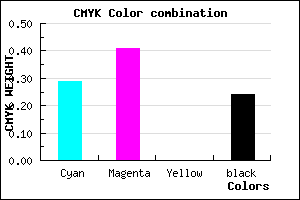 #8B73C3 color CMYK mixer