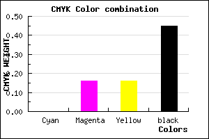 #8B7575 color CMYK mixer