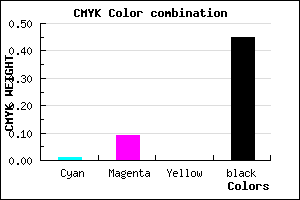 #8B818D color CMYK mixer