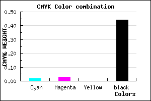 #8B8A8E color CMYK mixer