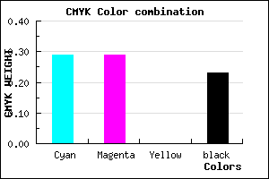#8B8BC5 color CMYK mixer