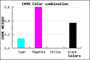 #8B41A1 color CMYK mixer