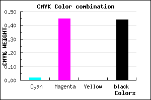 #8B4E8E color CMYK mixer