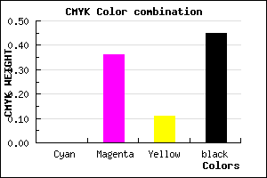#8B597C color CMYK mixer