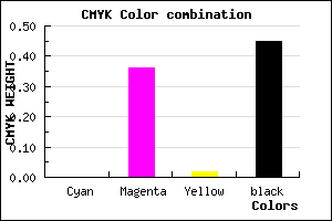 #8B5988 color CMYK mixer