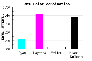 #8B5C9E color CMYK mixer