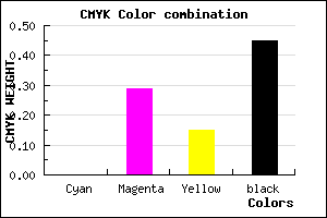 #8B6276 color CMYK mixer