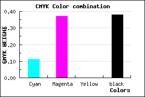#8B639D color CMYK mixer