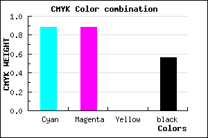 #0E0D71 color CMYK mixer