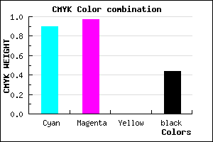 #0E0490 color CMYK mixer