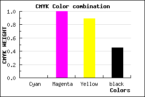#8C000F color CMYK mixer
