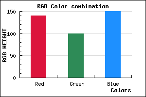 rgb background color #8C6496 mixer