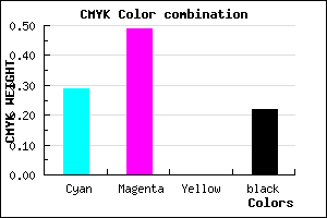 #8C64C6 color CMYK mixer