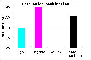#8C69AF color CMYK mixer