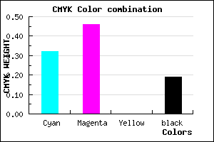 #8C6FCF color CMYK mixer