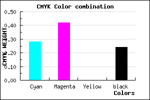#8C70C2 color CMYK mixer