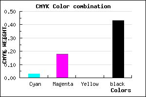#8C7791 color CMYK mixer