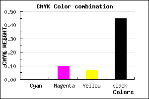 #8C7E82 color CMYK mixer