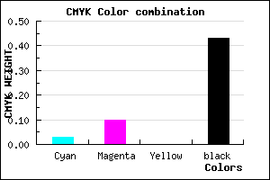 #8C8391 color CMYK mixer