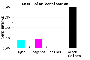 #8C8B99 color CMYK mixer