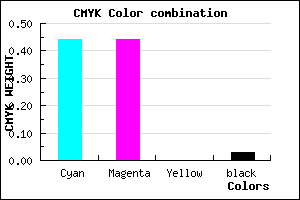 #8C8CF8 color CMYK mixer