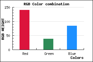 rgb background color #8C2654 mixer