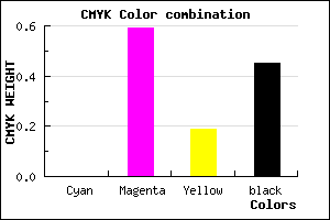 #8C3A72 color CMYK mixer