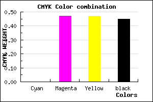 #8C4A4A color CMYK mixer