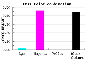 #8C4D8F color CMYK mixer