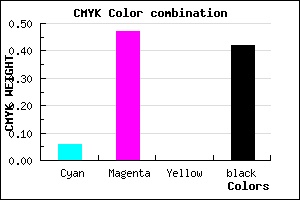 #8C4F95 color CMYK mixer