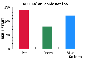 rgb background color #8C5077 mixer