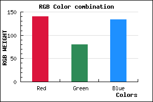 rgb background color #8C5086 mixer